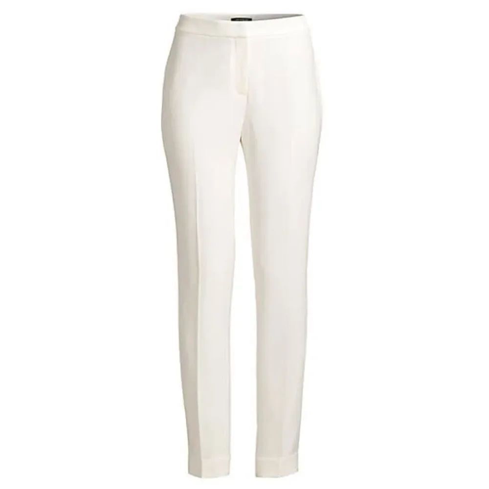 Lafayette 148 Clinton Finesse Crepe Cuff Pants NWT